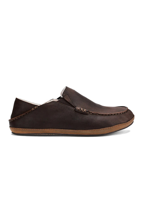 Olukai Moloa Slipper - Dark Wood