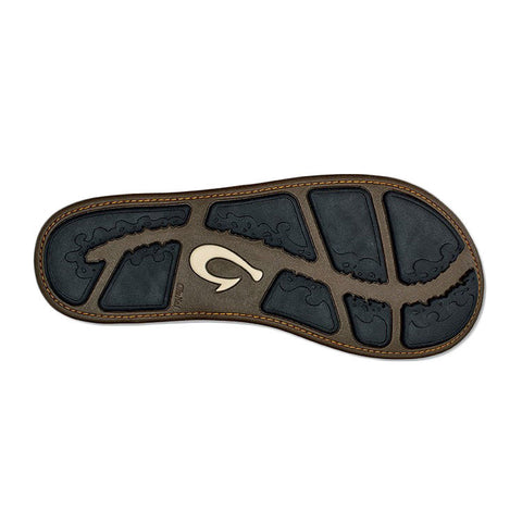Olukai 'Noko Kai Slip On Shoes - Dark Wood / Dark Wood