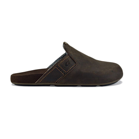 Olukai 'Noko Kai Slip On Shoes - Dark Wood / Dark Wood