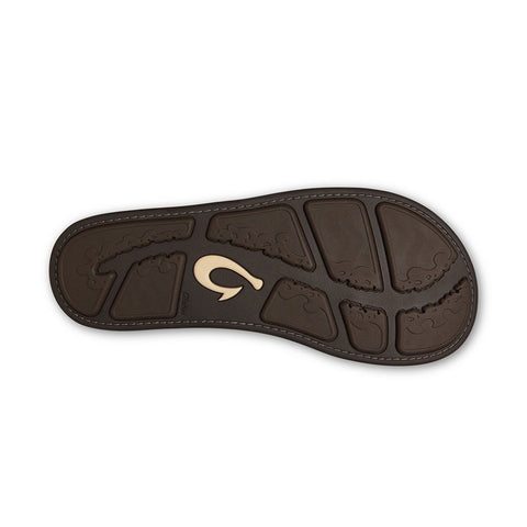 Olukai Nui Sandals - Espresso / Espresso