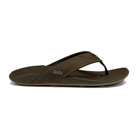 Olukai Nui Sandals - Seal Brown / Seal Brown