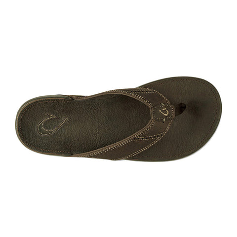 Olukai Nui Sandals - Seal Brown / Seal Brown