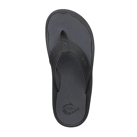 Olukai 'Ohana Sandals - Black / Dark Shadow