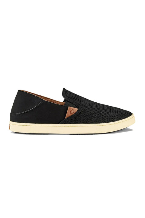 Olukai Pehuea Slip On Shoes - Black / Black
