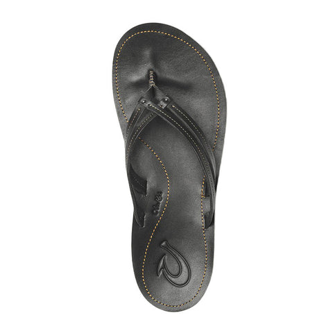 Olukai U'I Sandals - Black / Black