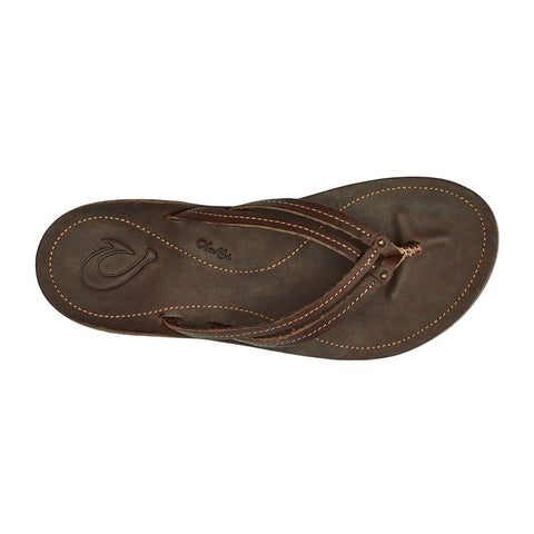 Olukai U'I Sandals - Dark Java / Dark Java