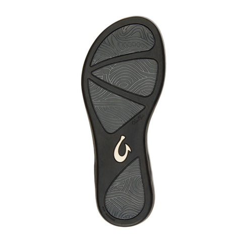 Olukai 'Upena Sandals - Black / Black