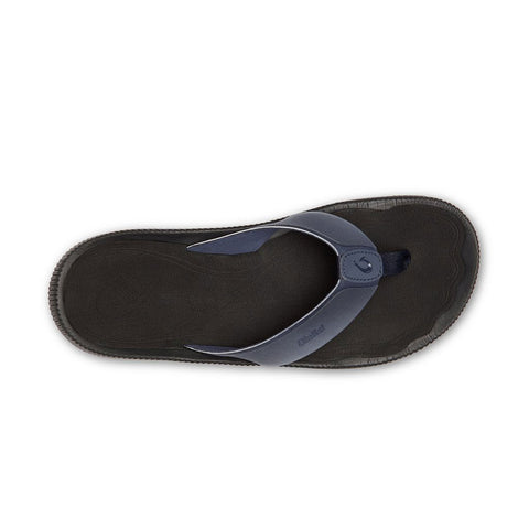 Olukai Welo Sandals - Trench Blue / Black