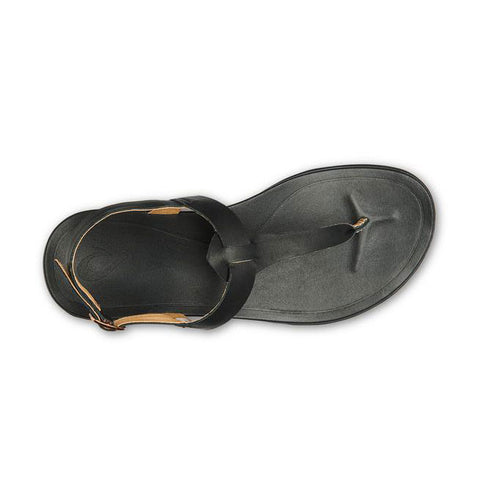 Olukai Women's 'Ekekeu Sandals - Black / Black