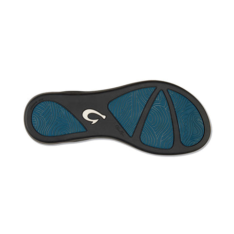 Olukai Women's Ho'Opio Sandals - Deep Teal / Charcoal