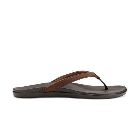 Olukai Women's Ho'Opio Sandals - Dark Java / Dark Java