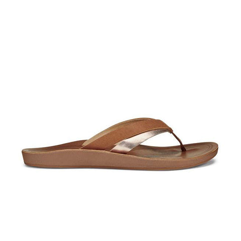 Olukai Women's Kaekae Sandals - Sahara / Bubbly
