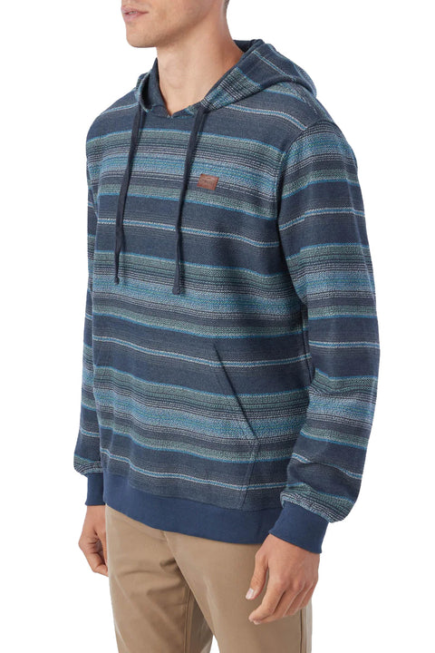O'Neill Bavaro Stripe Pullover - Navy - Side