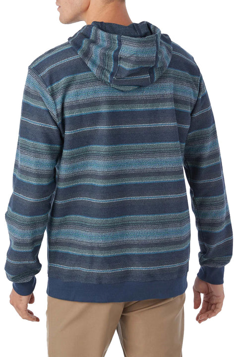 O'Neill Bavaro Stripe Pullover - Navy - Back