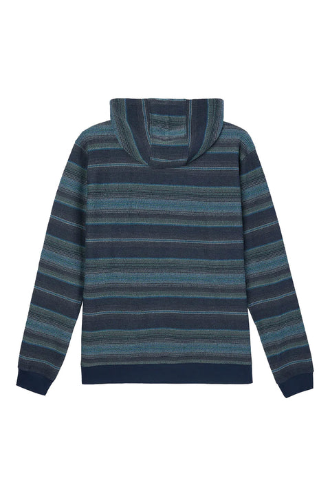 O'Neill Bavaro Stripe Pullover - Navy - No Model Back