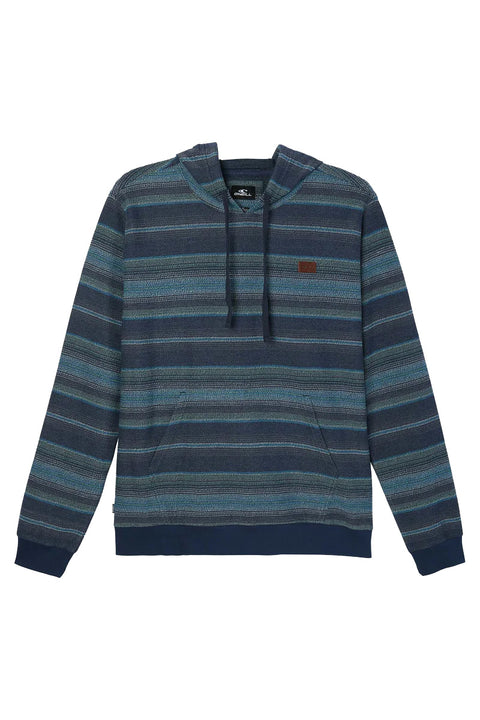 O'Neill Bavaro Stripe Pullover - Navy - No Model Front