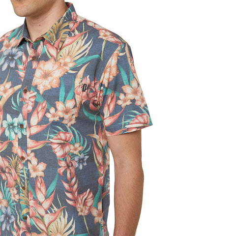 O'Neill Blissfull S/S Shirt - Dark Blue