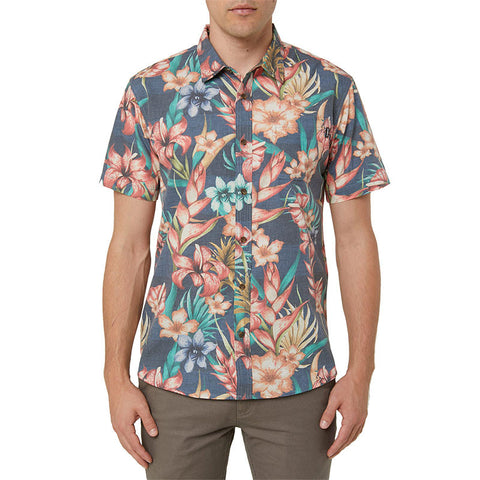 O'Neill Blissfull S/S Shirt - Dark Blue