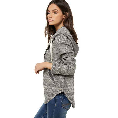 O'Neill Carter Superfleece Zip Up Hoodie - Charcoal