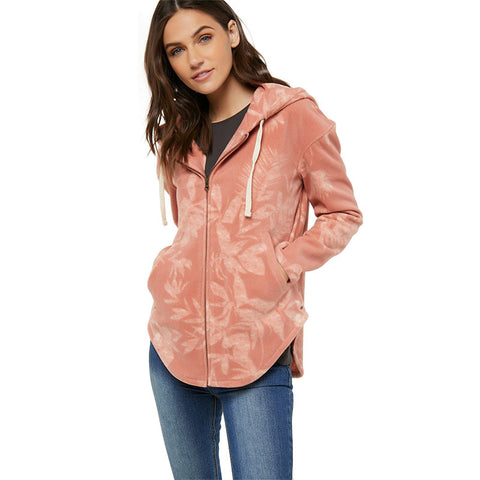 O'Neill Carter Superfleece Zip Up Hoodie - Clay