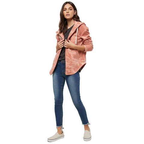 O'Neill Carter Superfleece Zip Up Hoodie - Clay