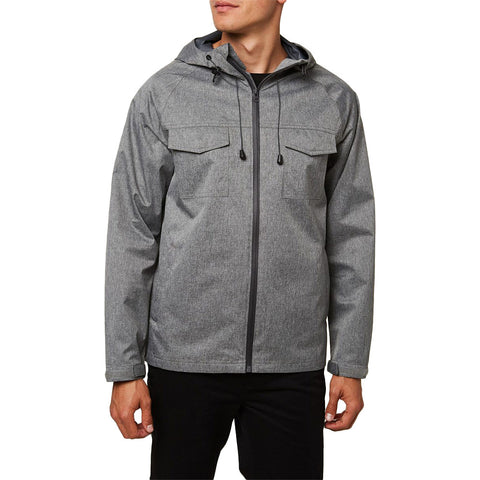 O'Neill Caspar Hyperdry Jacket - Heather Grey