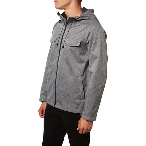 O'Neill Caspar Hyperdry Jacket - Heather Grey