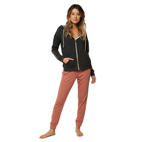 O'Neill Denmark Hooded Zip Up - Charcoal Heather