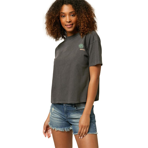 O'Neill Electric Jungle Tee - Washed Black