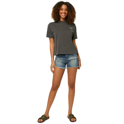 O'Neill Electric Jungle Tee - Washed Black