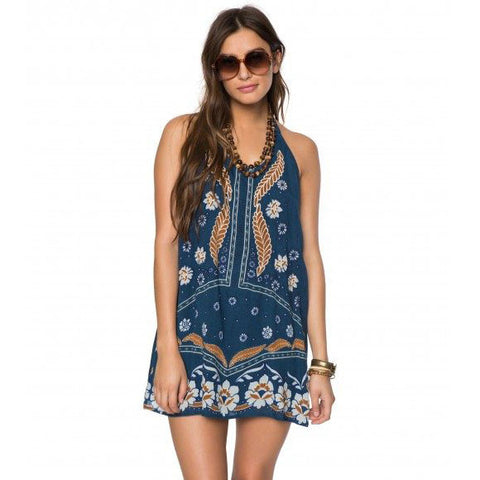 O'Neill Ellison Dress - Marine Blue
