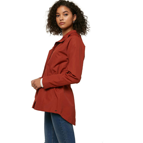 O'Neill Gayle Windbreaker Jacket - Rust