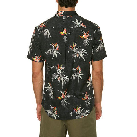 O'Neill Islander Short Sleeve Button Up - Black