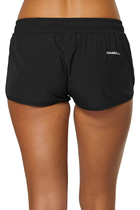 O'Neill Laney 2" Stretch Boardshort - Black - Closeup Butt