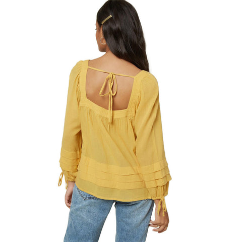 O'Neill Maris Long Sleeve Top - Goldie