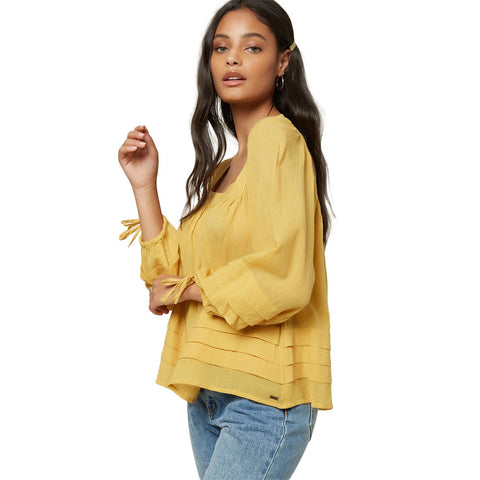 O'Neill Maris Long Sleeve Top - Goldie