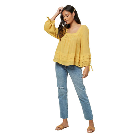 O'Neill Maris Long Sleeve Top - Goldie