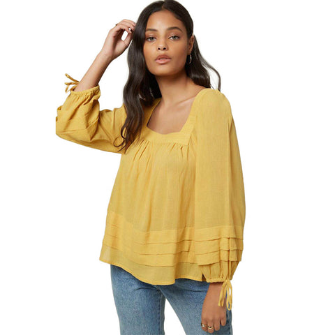 O'Neill Maris Long Sleeve Top - Goldie