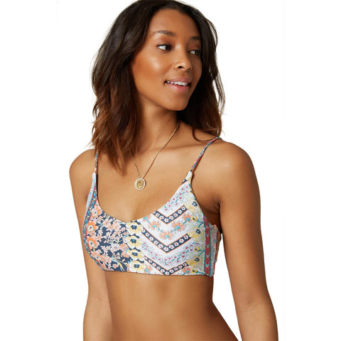 O'Neill Middles Coco Mid-Bralette Bikini Top - Multi Coco