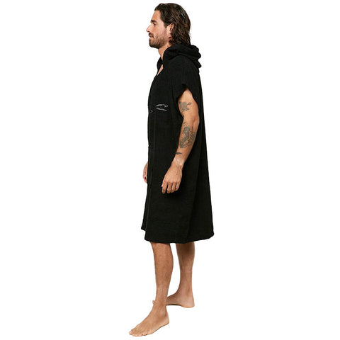 O'Neill Monsoon Poncho Change Towel - Black