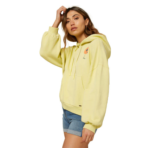 O'Neill Nikki Hooded Pullover - Citrus Shock - Side