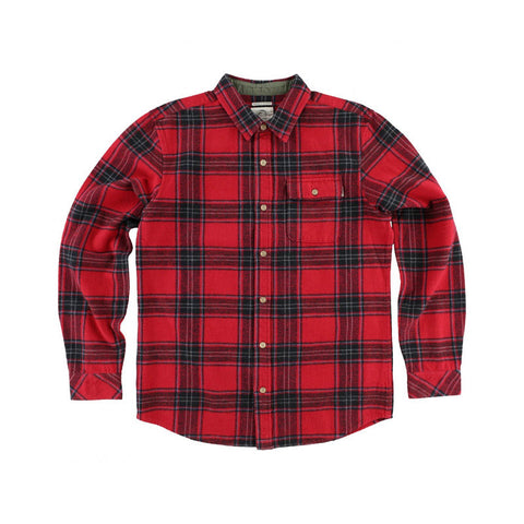 O'Neill Oakridge Flannel - Red