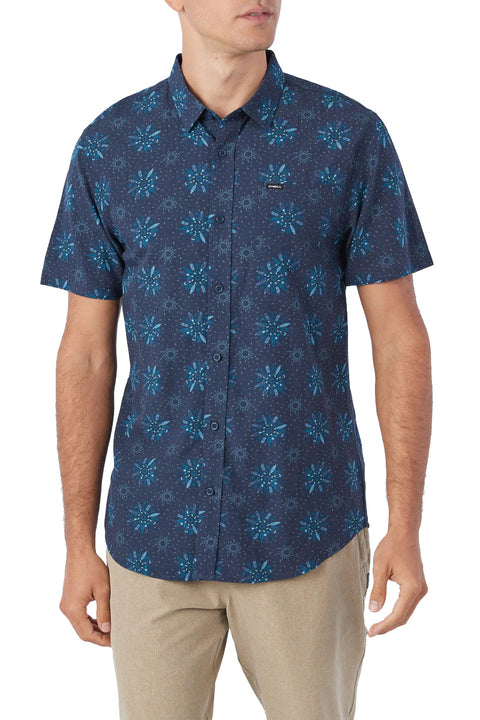 O'Neill Oasis Eco SS Modern Shirt - Navy