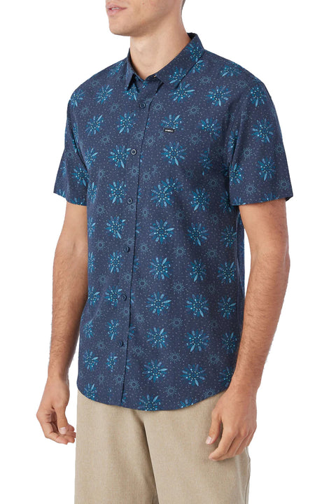 O'Neill Oasis Eco SS Modern Shirt - Navy - Side