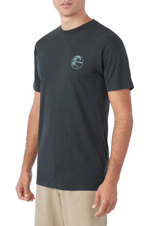 O'Neill OG Cleanlines Tee - Dark Charcoal - Side