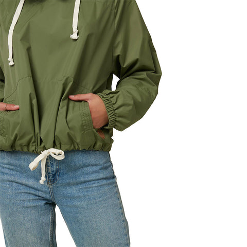 O'Neill Portland Windbreaker Jacket - Olive