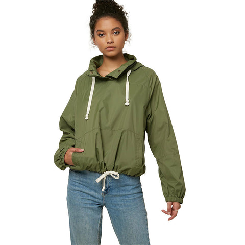O'Neill Portland Windbreaker Jacket - Olive