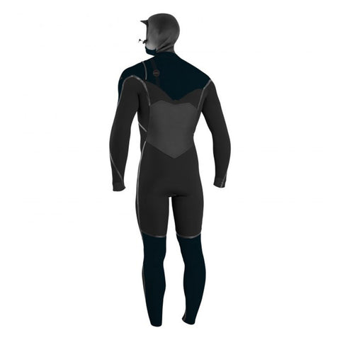 O'Neill Psycho Tech 5.5/4 Hooded Wetsuit - Black/Slate