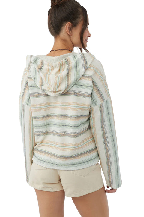 O'Neill Rosarito Hoodie - Cream - Back