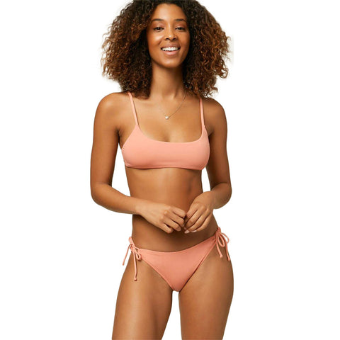 O'Neill Saltwater Solids Bralette Bikini Top - Canyon Clay